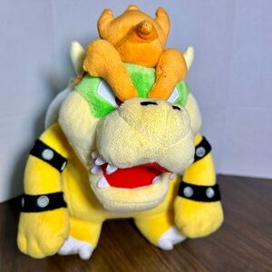 Bowser 10” Plush From Super Mario Brothers 2017